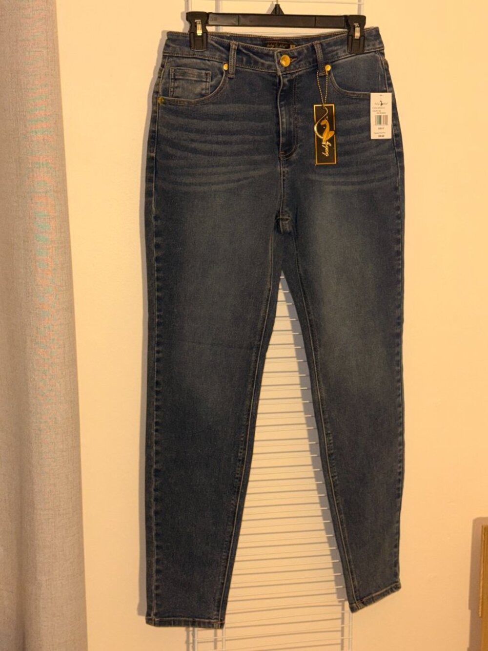 Vintage Y2K Baby Phat Womens 7 Stretch Denim Jeans